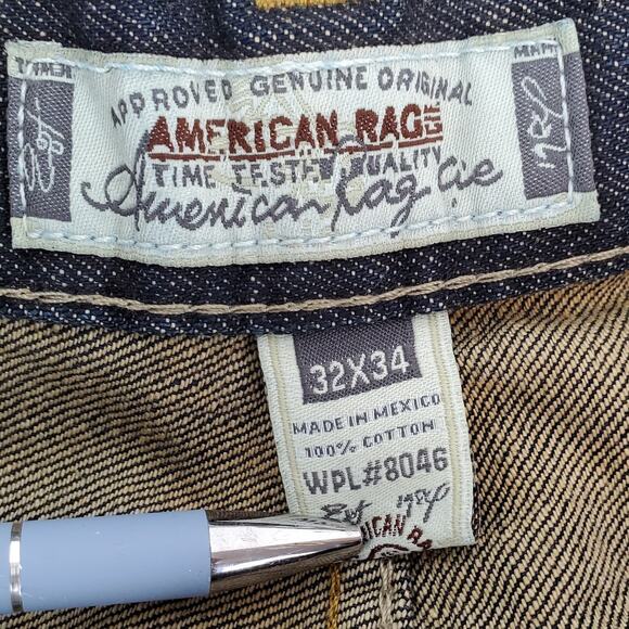 American Rag Cie Women's Bootcut Jeans 32X34 Chinese Dragon Embroidered NWT - Picture 3 of 11